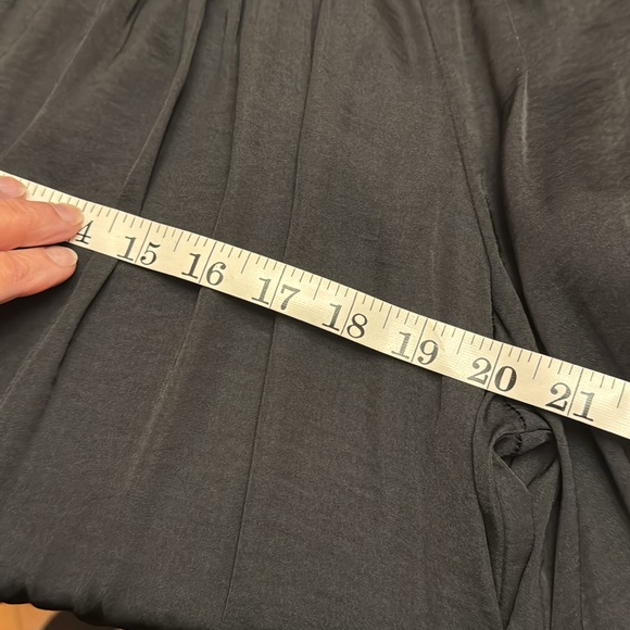 A New Day Black Top Gathered Neck, Dolman Sleeves. Size Medium NWT - Picture 7 of 11